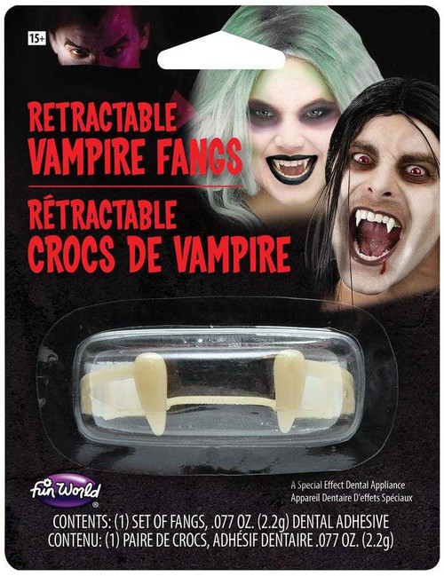 Retractable Vampire Teeth