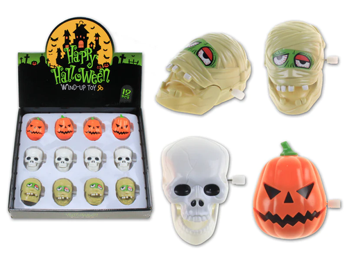 Halloween Walking Windup Heads