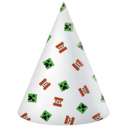 Minecraft Party Hats (6 Pack)