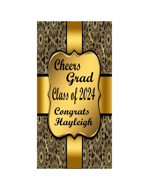 Personalised Vinyl Graduate Door Banner