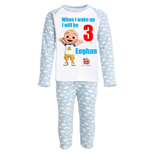 Personalised Kids Cocomelon Pyjamas
