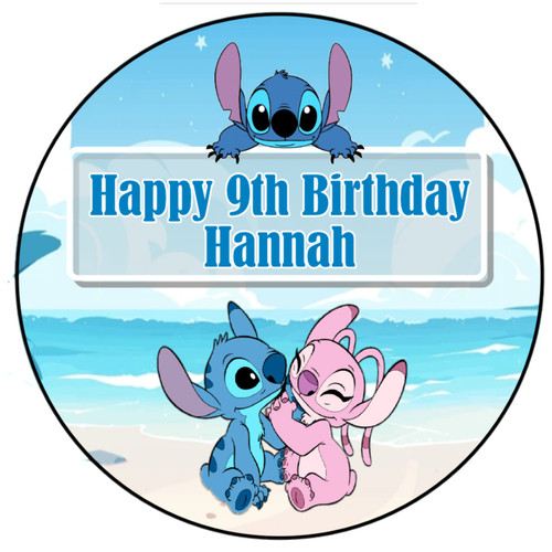 Personalised Lilo and Stitch Birthday Pinata