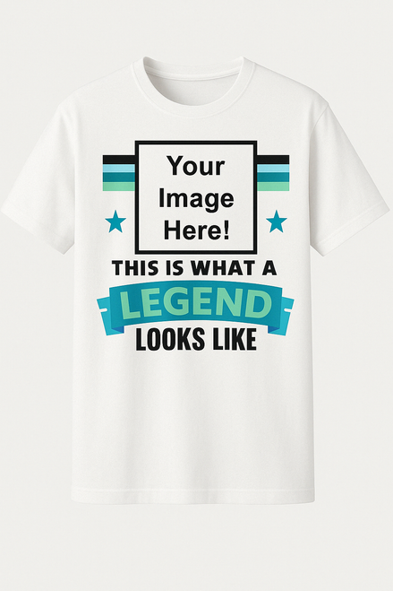 Personalised Legend Picture T-Shirt