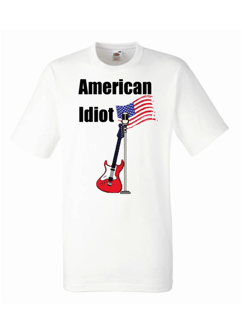 Personalised American Idiot Tour T-Shirt