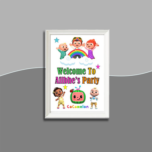 Personalised Cocomelon Frame