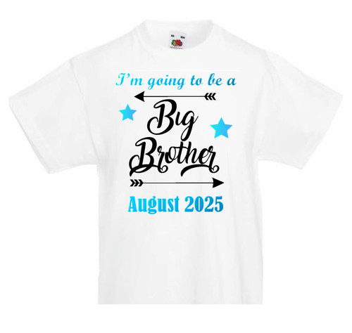 Personalised Big Brother Kids T-Shirt | Custom T-Shirts