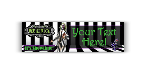 Personalised Beetle Juice Banner | Beetlejuice Themed Banner