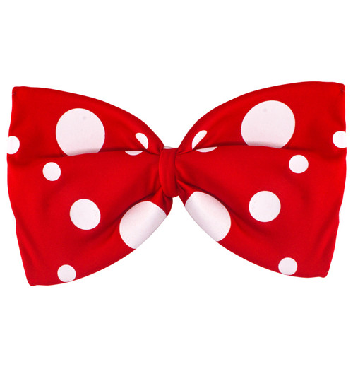 Red Spotted Clown Bow Tie | Clown Bow Tie with Red Spots