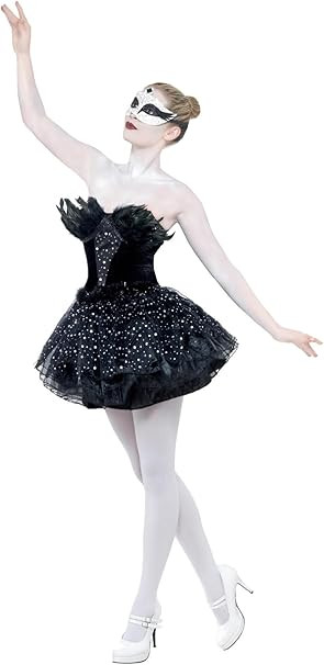 Gothic Swan Costume | Ladies Fancy Dress Costumes