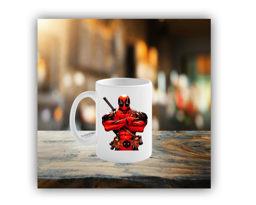 Personalised Deadpool Mug