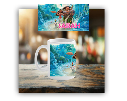 Personalised Moana Mug
