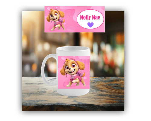 Personalised Paw Patrol Skye Mug