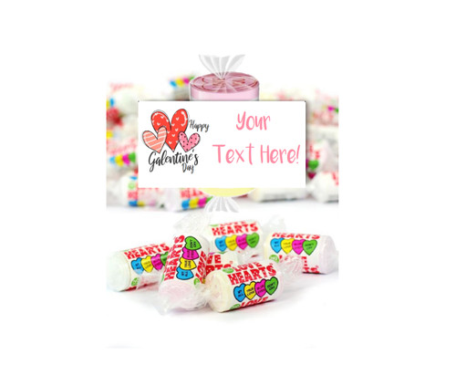 Personalised Galentine's Loveheart Sweets (9Pk)