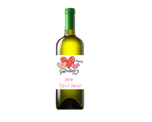 Personalised Galentine's Wine Labels (4 Pack)