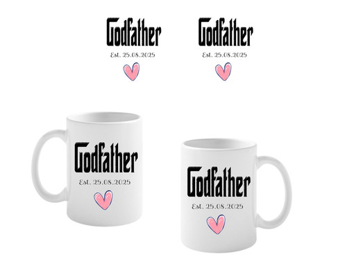 Personalised Godfather Est Mug