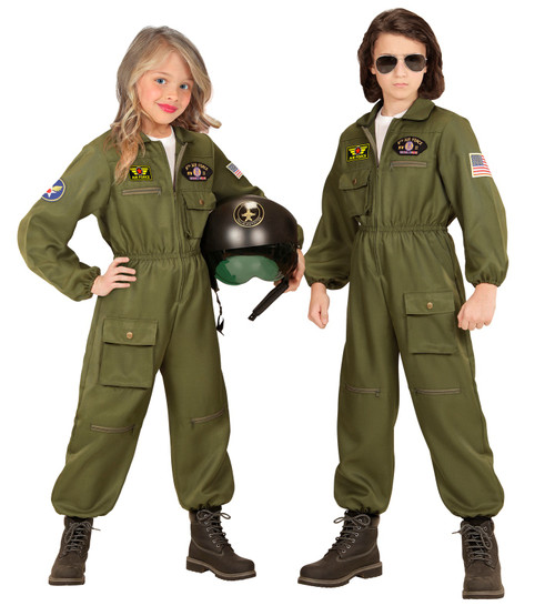Kids Fighter Jet Pilot Costume