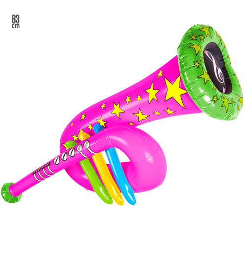 Pink Inflatable Tuba