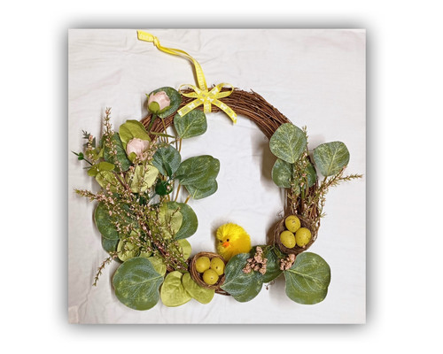 Easter Chick Wreath