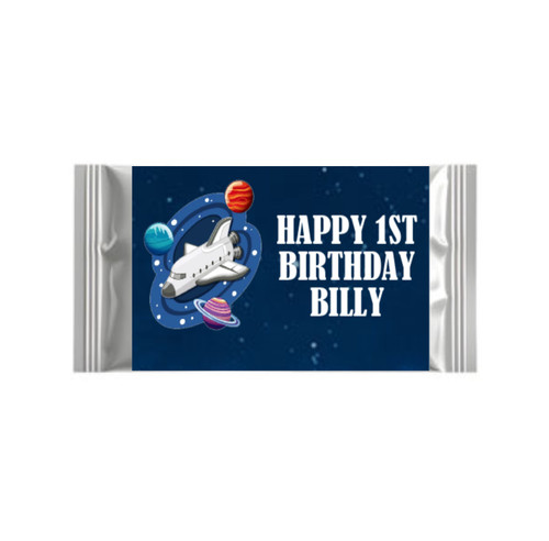 Personalised Space Chocolate Bars