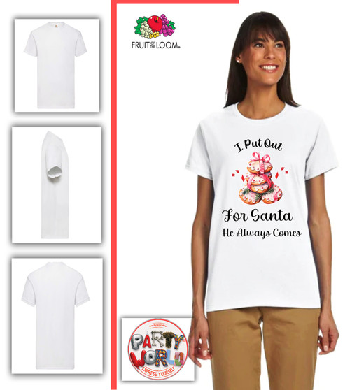 Personalise Put Out For Santa T-Shirt