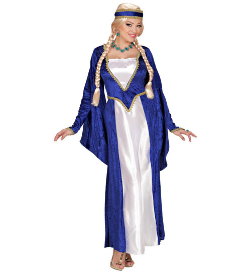 Blue Renaissance Queen Costume