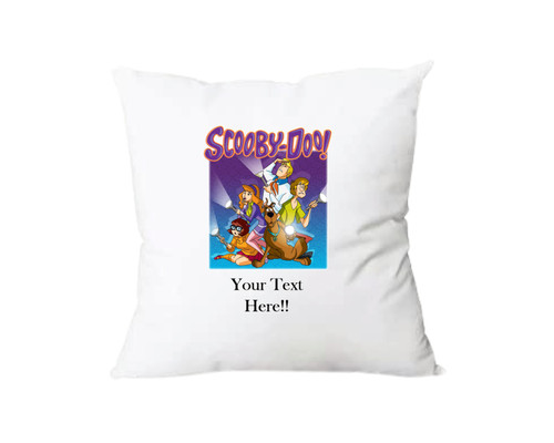 Personalised Your Text Here Scooby Doo Cushion