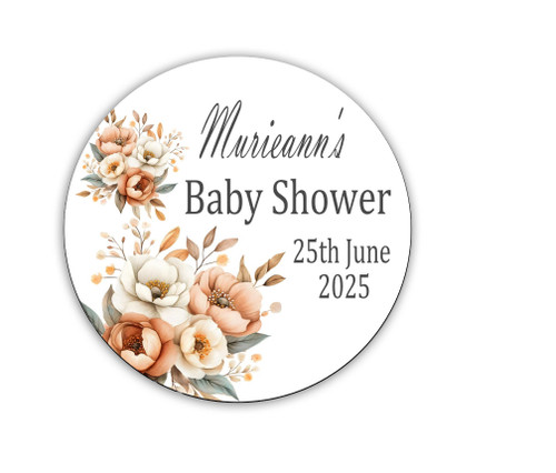 Personalised Floral Baby Shower Pinata