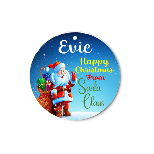 Personalised Santa Gift Tag