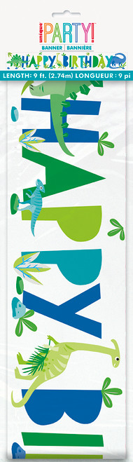 Dinosaur Birthday Banner
