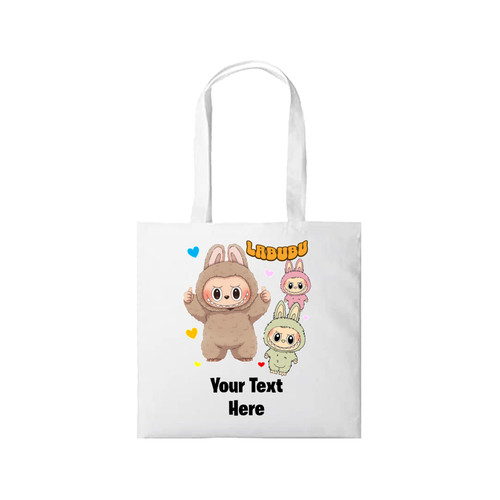 Personalized Labubu Dolls Tote Bag