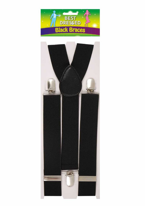 Black Trouser Braces