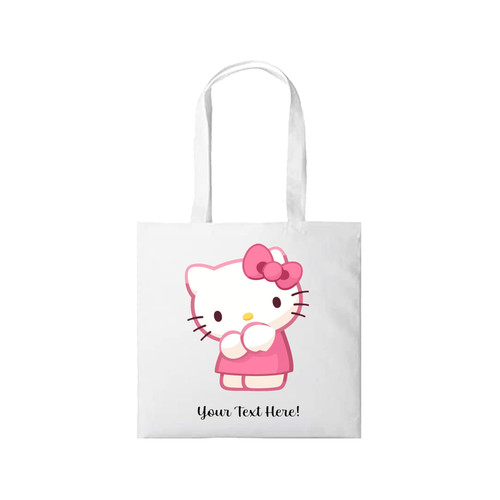 Personalised Hello Kitty Tote Bag