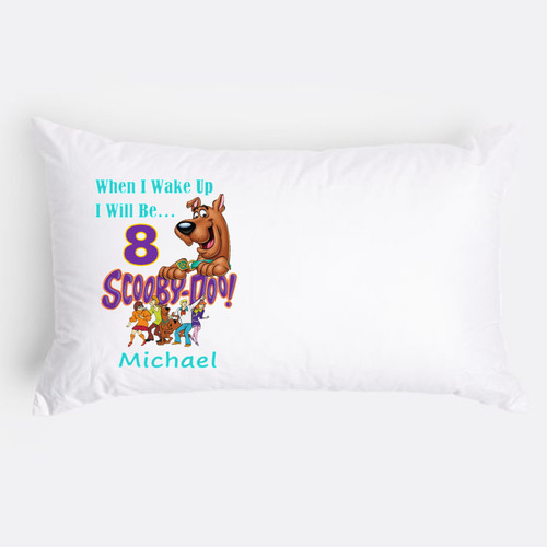 Personalised Scooby Doo Pillowcase