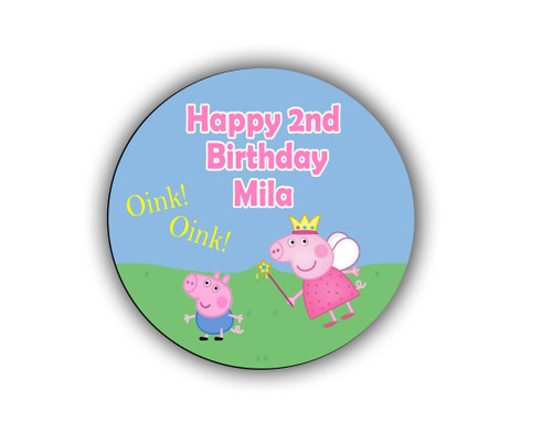 Personalised Peppa Pig Pinata