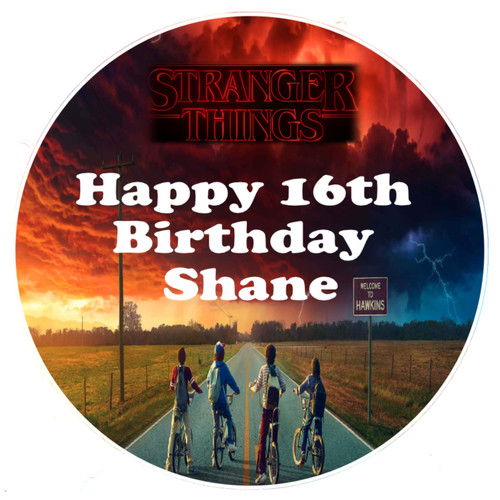 Personalised Stranger Things Pinata