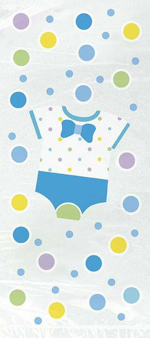 Blue Dots Baby Shower Bags