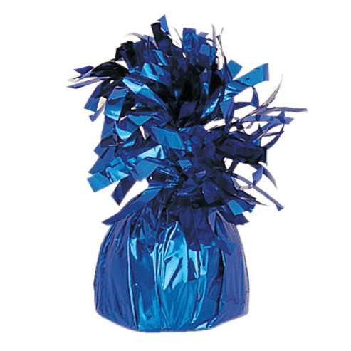 Blue Helium Balloon Weight