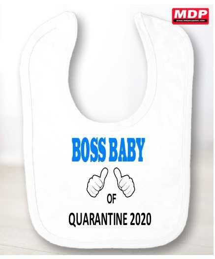 Boy Boss Baby Bib
