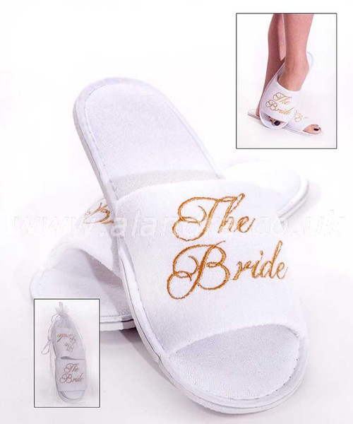 Bride To Be Spa Slippers