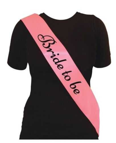 Bride To Be Sashs
