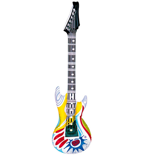 Coloured Inflatable Guitar | Inflatable Guitar Toy