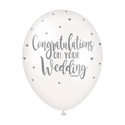 Congrats Wedding Balloons