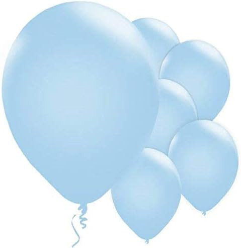 Cool Blue Premium Latex Balloons (30cm) Pack of 10 - Party Decorations for Celebrations and Events