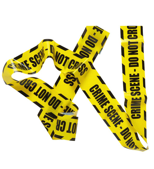 Crime Scene Tape | Halloween crime tape | Caution Crime Scene Tape