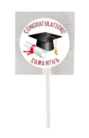Personalised Graduation Lollipops (15 Pack)