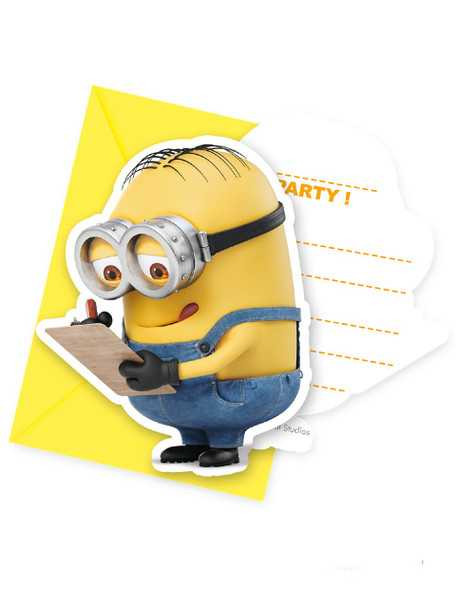 Despicable Me Invitations
