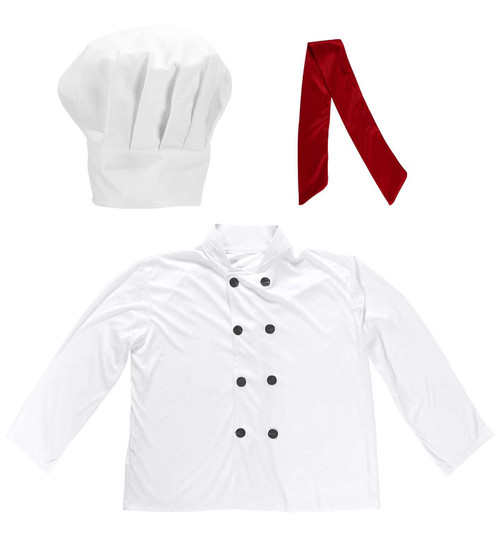 Mens Dress Up Chef | Chef Dress-Up Outfit | Chef Hat and Apron Set