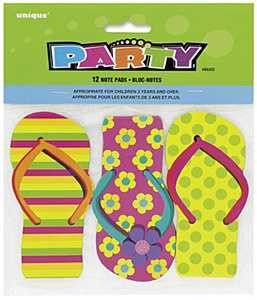 Flip Flop Notepad Fillers (6 Pack)
