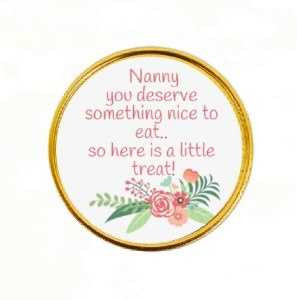 Personalised Something Sweet Chocolate Coins (15 Pack)
