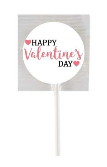 Personalised Valentines Day Lollipops (15 Pack)